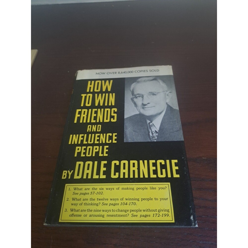 Vintage How To Win Friends And Influence People By Dale Carnegie 111th Printing